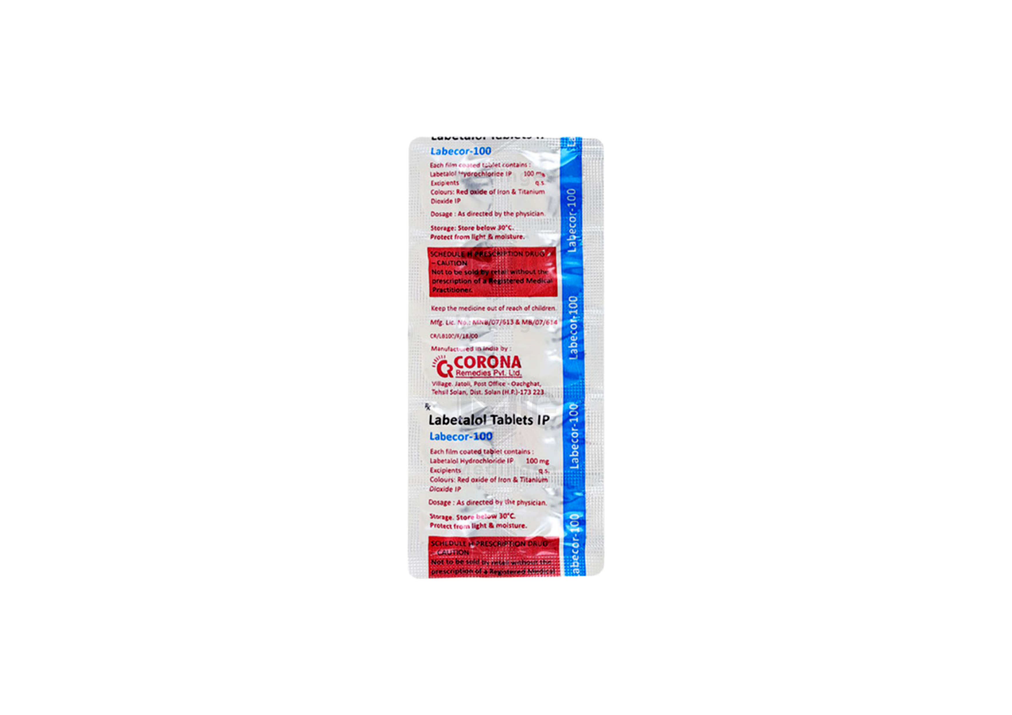 LABECOR 100MG